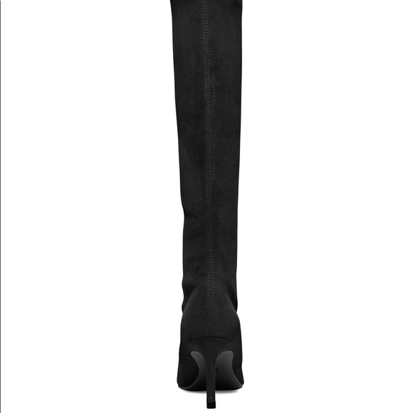 Stuart Weitzman Knee-High Crepe Boots - Picture 5 of 7